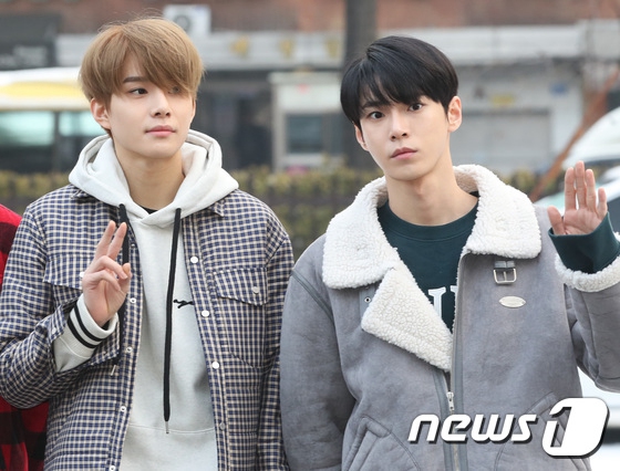 NCT U成員鄭宇、金道英