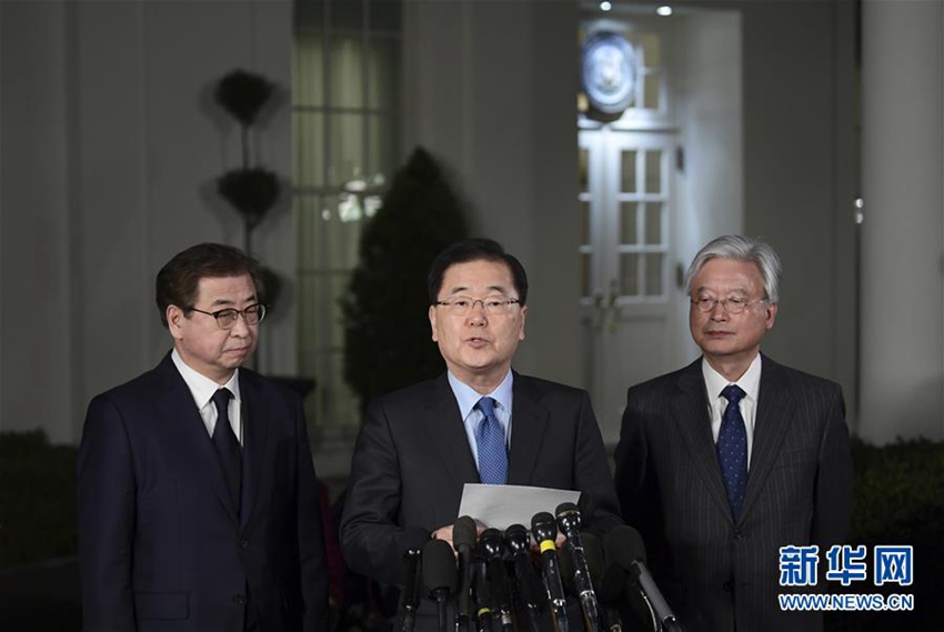 韓國官員說特朗普同意在5月之前與金正恩會面