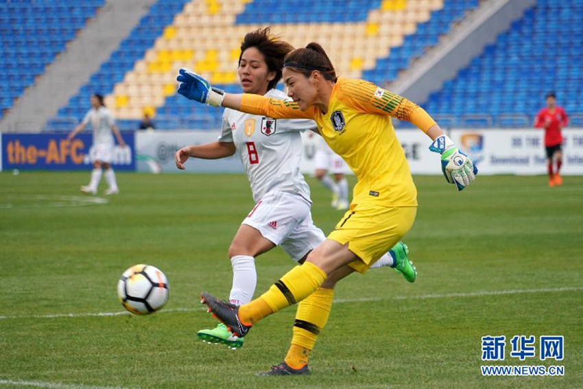 女足亚洲杯B组第二轮比赛:韩国战平日本 澳大