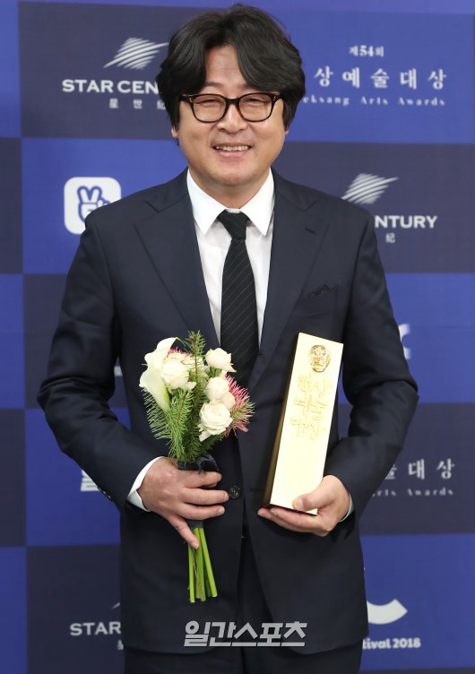 《1987》主演金倫奭獲電影部門影帝。