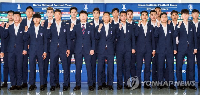 聚焦俄罗斯世界杯:韩国队23人大名单公布 将展