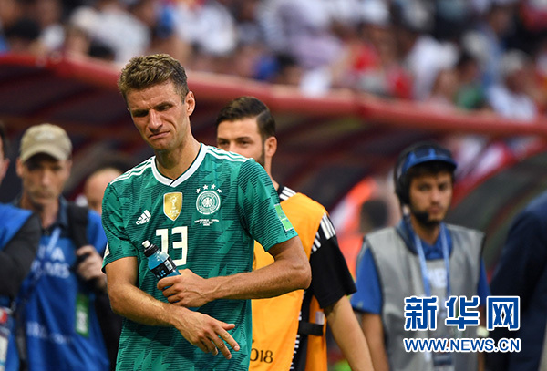 俄罗斯世界杯F组爆冷:德国队不敌韩国队无缘1