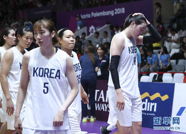 “比金牌更加沉甸甸的银牌”——韩媒盛赞朝韩女篮联队摘银
