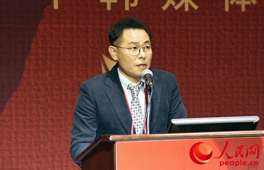 韓國新聞廣播編輯人協會秘書長陳世根發表主旨演講。