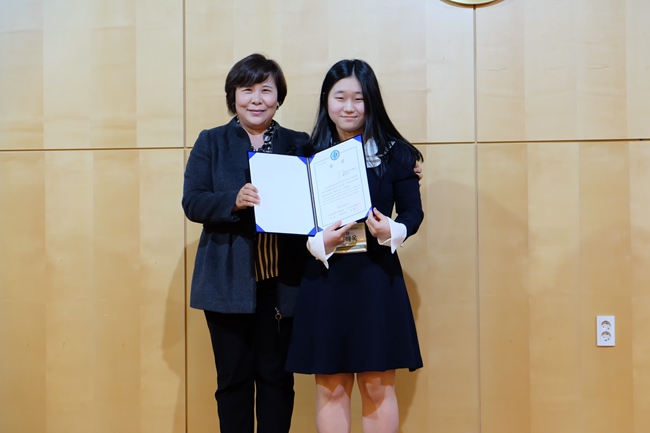 第十屆韓國高中生漢語比賽B組獲獎者