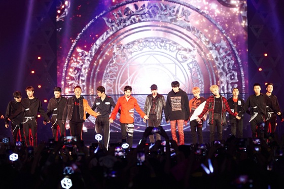 EXO新加坡演唱会圆满结束 粉丝应援气氛热烈【组图】【3】
