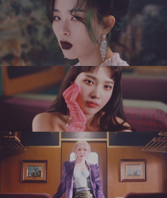 Red Velvet新歌《Psycho》MV公開 裴珠泫孫承歡等轉型暗黑御姐散發神秘氣息【組圖】【6】