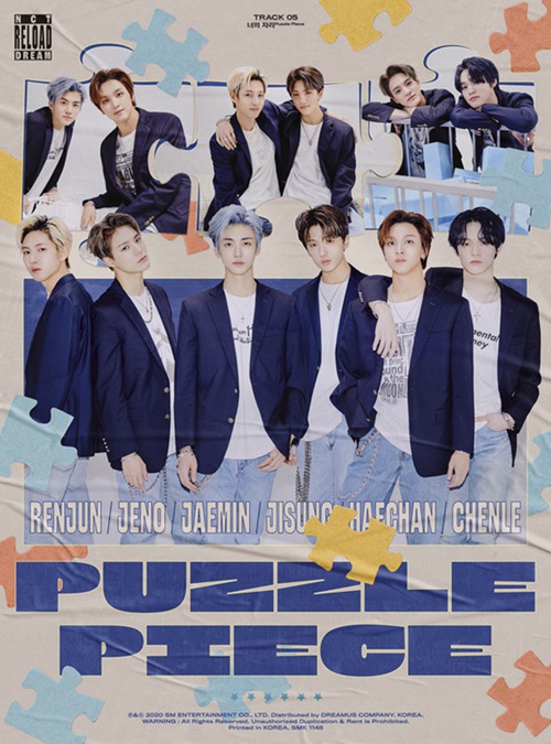 NCT DREAM公開新曲《Puzzle Piece》先行視頻 魅力海報來襲期待回歸（圖）
