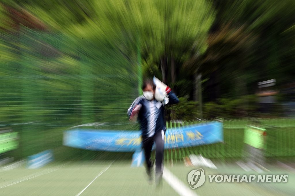 奔跑吧！韓國球場上拉開一場別開生面的體能測試【9】