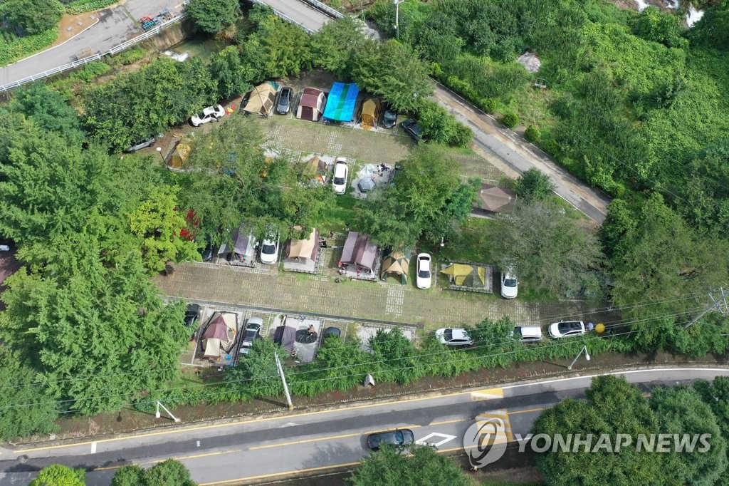 韓國避暑露營地人氣旺盛【組圖】【7】