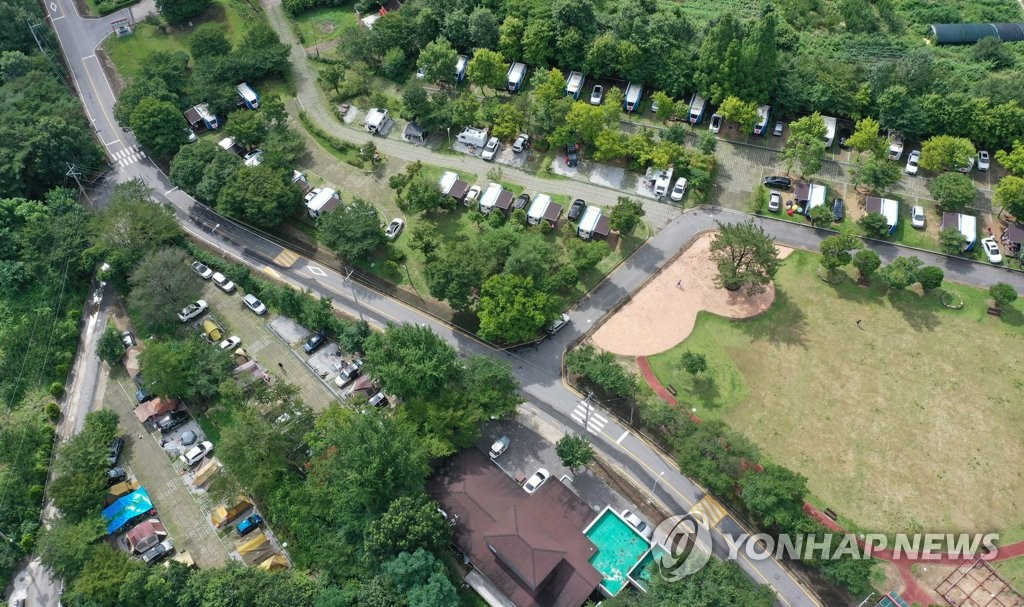 韓國避暑露營地人氣旺盛【組圖】【4】