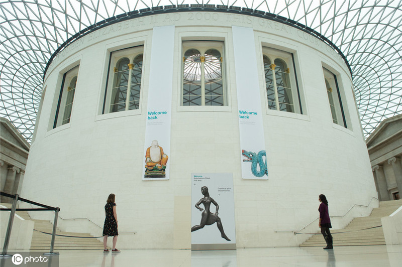 英國大英博物館開放 將採取網上預約