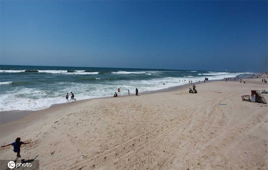 加沙地帶海岸景色如畫