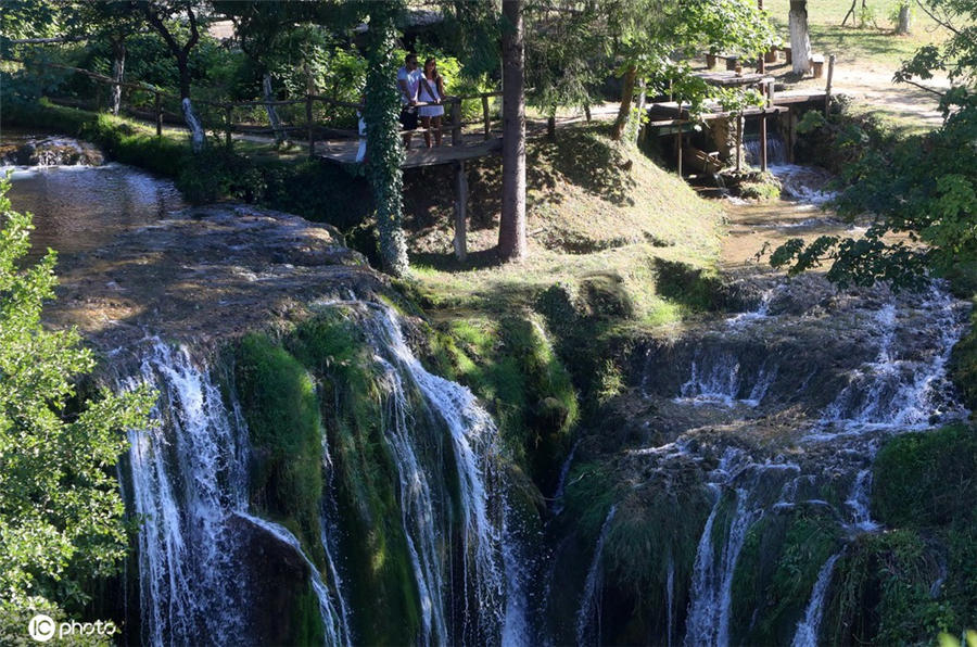 克羅地亞拉斯托克瀑布風景秀麗