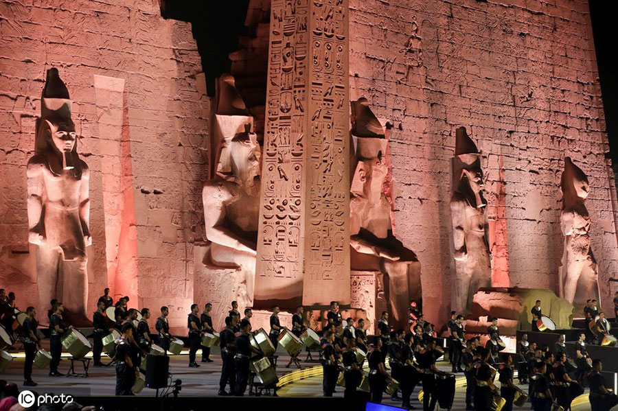 埃及獅身人面像大道開放