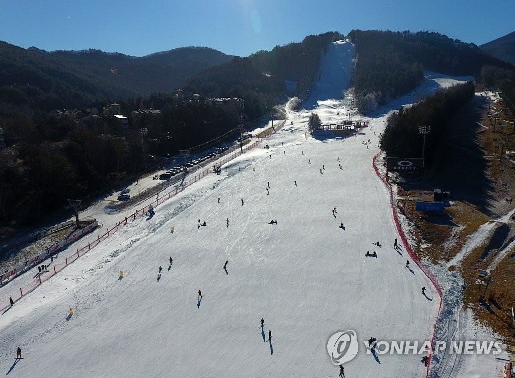 【圖】馳騁雪原！韓國滑雪場開業第一周人氣火爆【3】