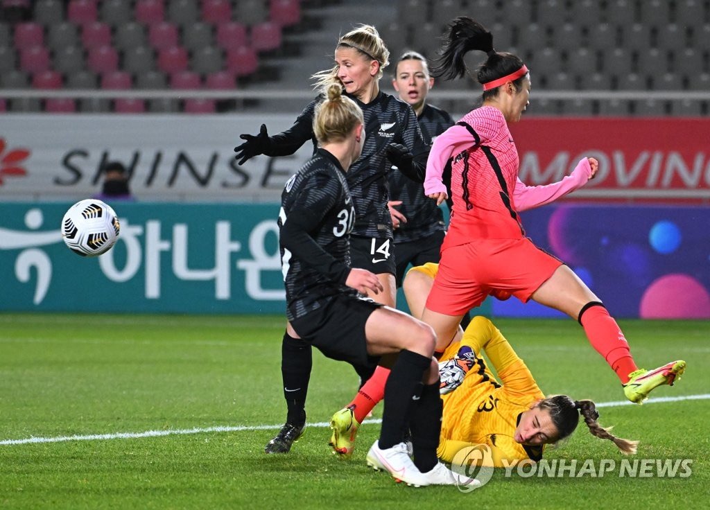 【组图】0-2完败！韩国女足不敌新西兰【2】