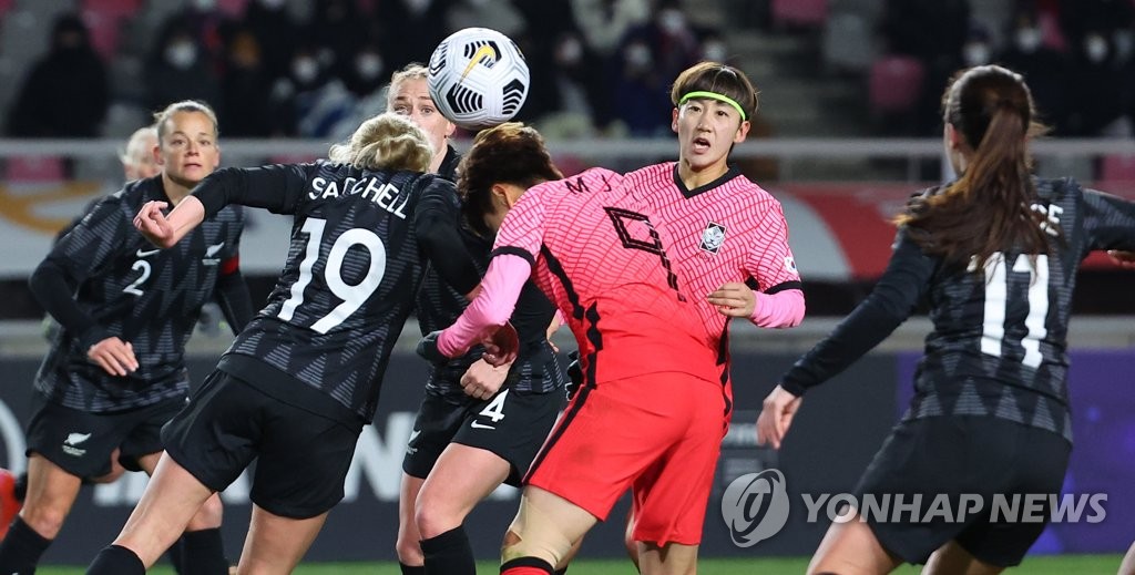 【组图】0-2完败！韩国女足不敌新西兰【5】