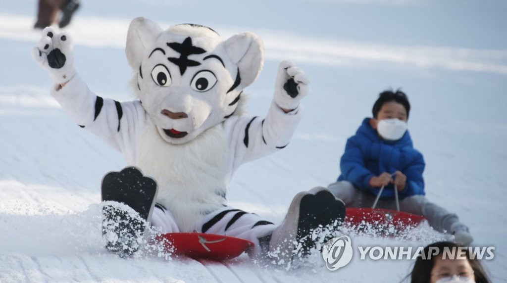 【組圖】韓國：滑著雪橇過新年【3】