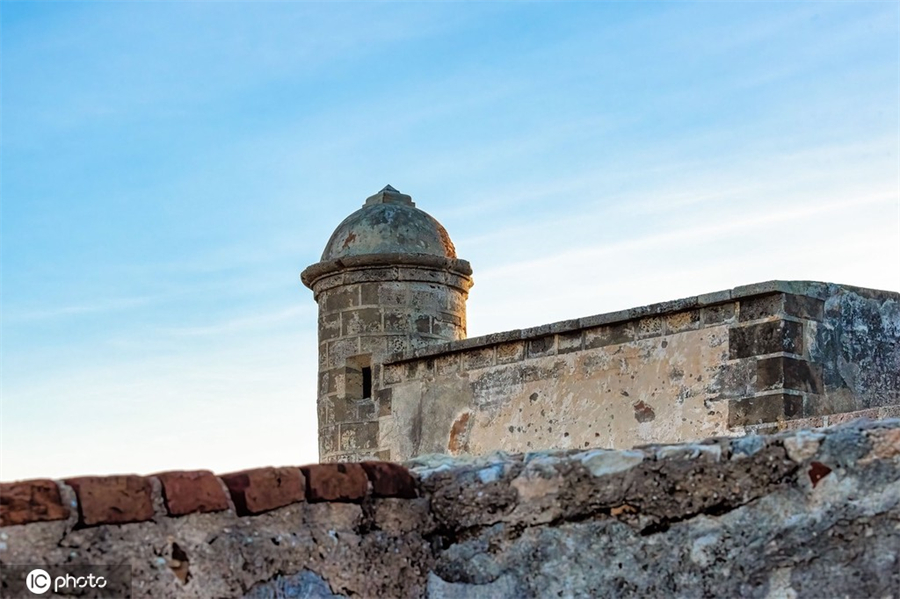 古巴圣佩德罗德拉罗卡城堡景观壮丽