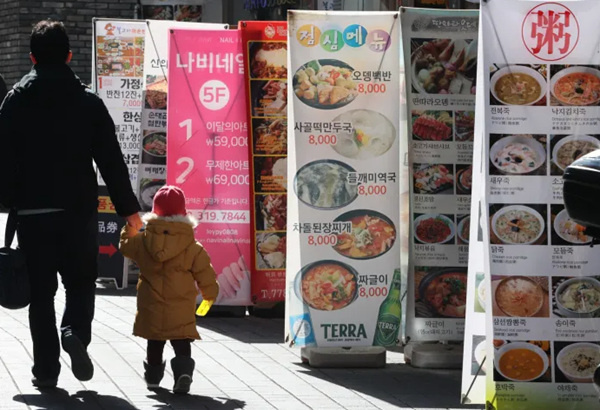 韩国3月餐饮物价同比上涨6.6% 创24年来最大涨幅