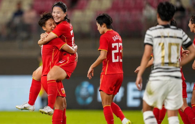 东亚杯：中国女足平韩国女足