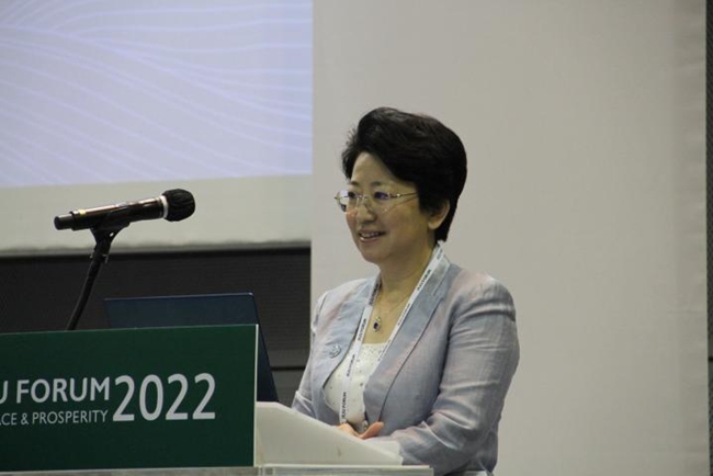 2022年濟州論壇中日韓青年交流分論壇舉行 探討東北亞區域合作的未來