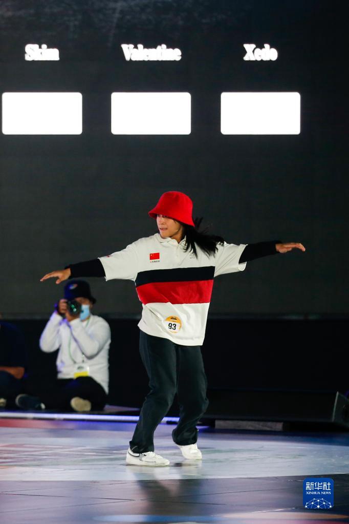 10月21日，中国选手郭朴在女子组比赛中。新华社记者 王益亮 摄