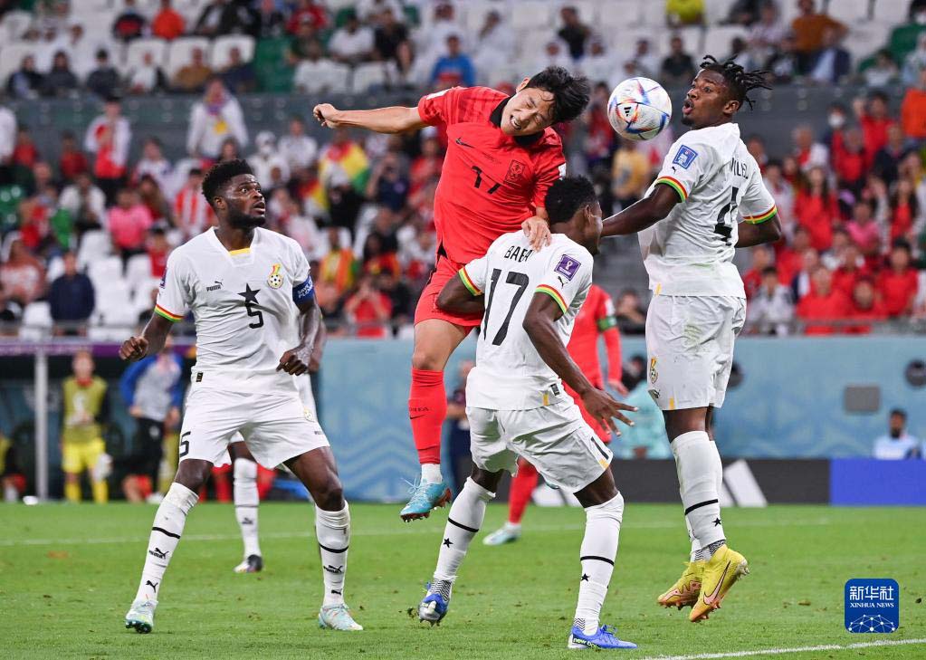 卡塔爾世界杯 | H組：韓國不敵加納