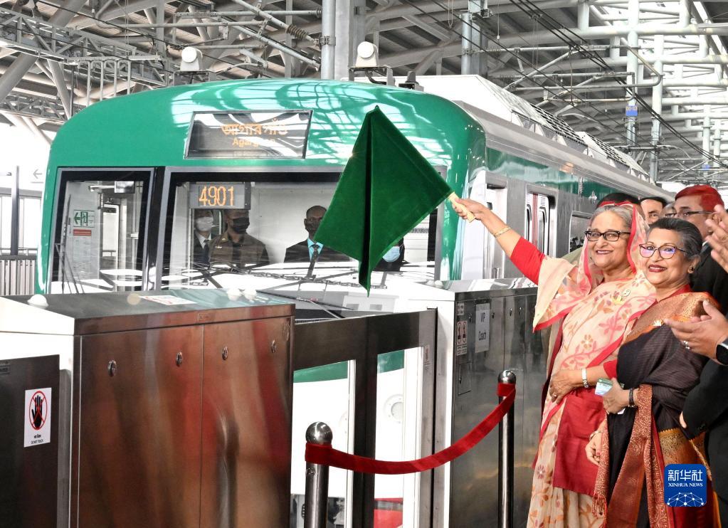 孟加拉國首條輕軌正式開通