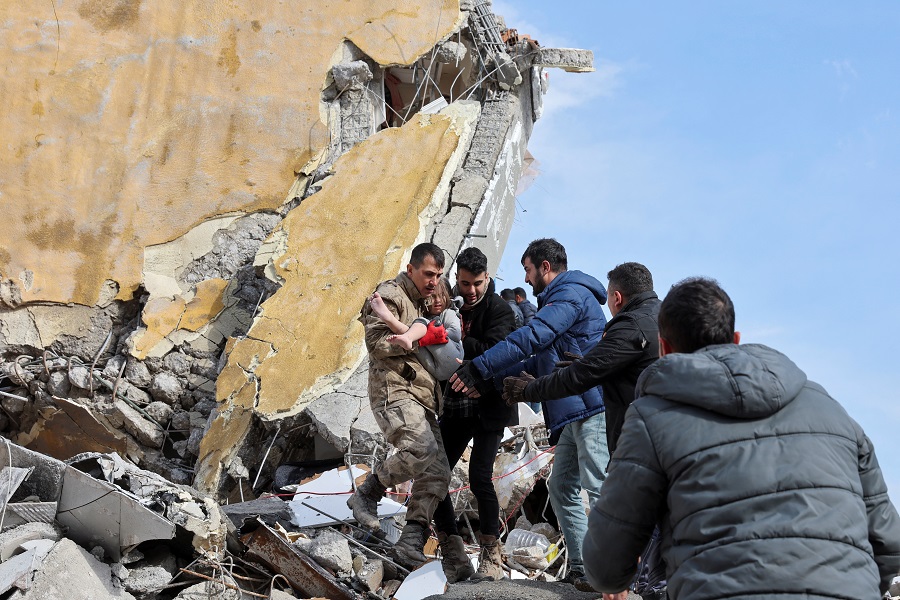 土耳其地震重灾区哈塔伊省 危楼面临坍塌风险