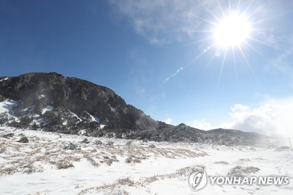 【組圖】韓國漢拿山雪景