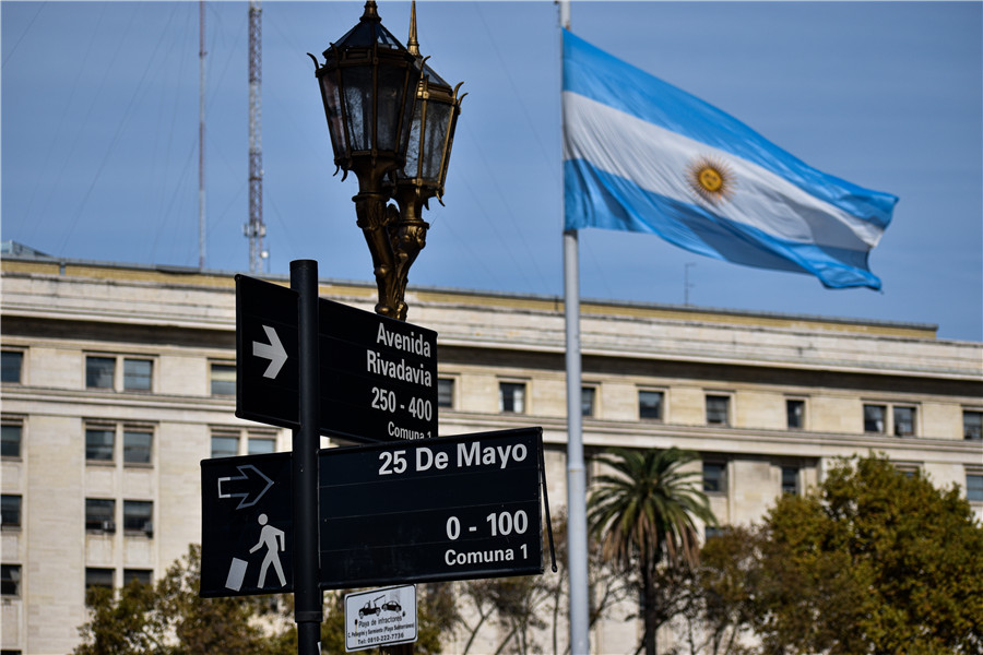 阿根廷布宜諾斯艾利斯風和日麗