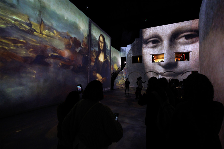 巴西聖保羅舉辦沉浸式展覽 民眾近距離探索達芬奇藝術世界