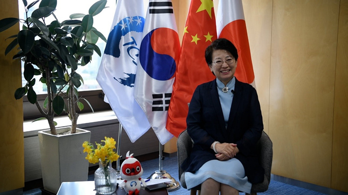 专访中日韩合作秘书处秘书长：推动三国青年交流，让中日韩合作更有深度和温度