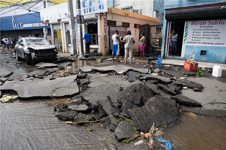 多米尼加多地出現暴雨天氣 造成至少21人死亡