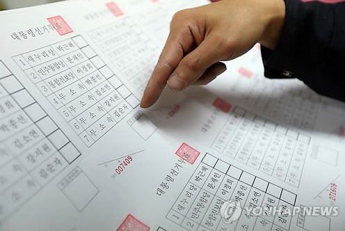 【独家】韩国总统大选选票的奇幻漂流记