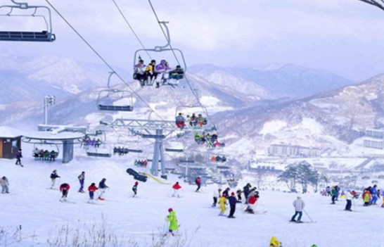 韩国阳智滑雪场