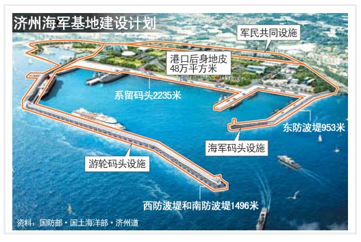 济州海军基地将成游轮枢纽港口