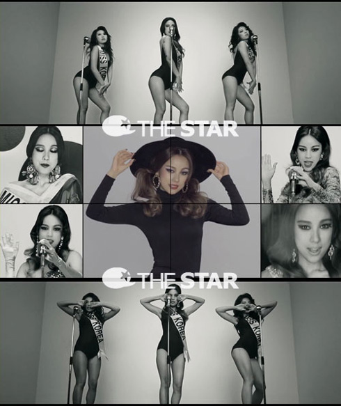 【组图】李孝利《韩国小姐》mv公开