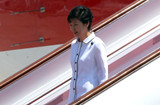 朴槿惠抵京 开启访华行程