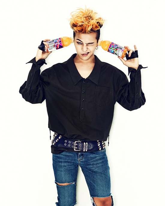 BIGBANG队长GD代言维他命水G-Creator在韩上市 点亮夏日新活力