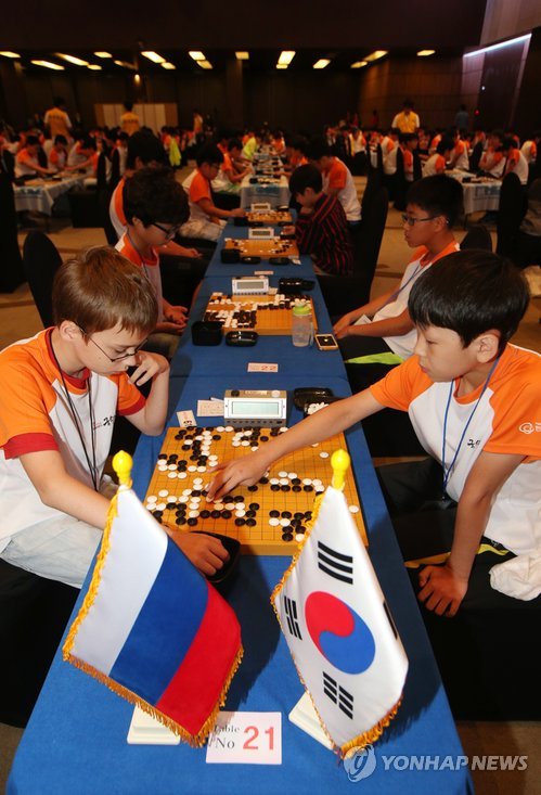 韩华人寿杯世界儿童围棋大赛在韩举行(图)
