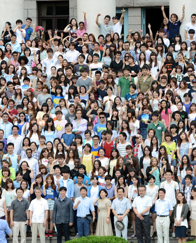 “韩语热”持续升温 赴韩外国留学生猛增图片来源：韩国《朝鲜日报》