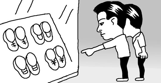 【韩国漫画】生活达人--傍晚买鞋尺寸最合适