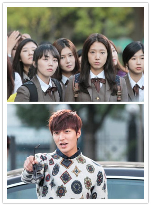 【组图】《 继承者们 》 第五集预告  李敏镐朴信