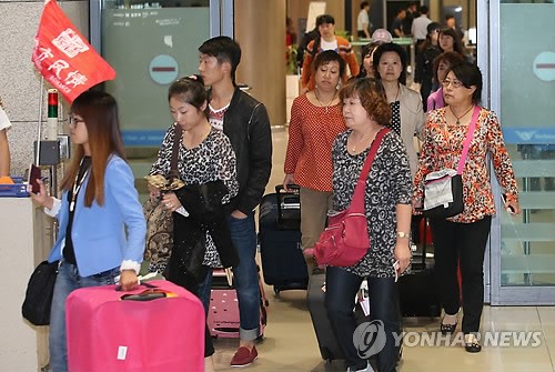 去年韩国入境外国人约达1220万人 中国人最多