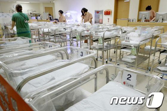 【组图】2013年韩国人口出生率史上最低