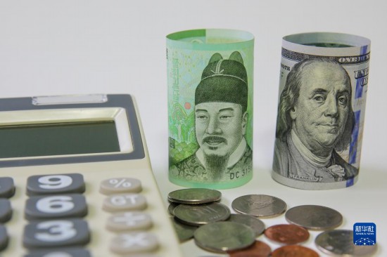 韩元对美元汇率创13年来最低纪录
